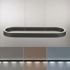Lampa wisząca opuszczana góra-dół Q-STRETTO czarna 2688-18 2x76W 2200-5000K CCT