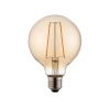 Kulista żarówka E27 77109 LED 2W 2200K szklana bursztynowa