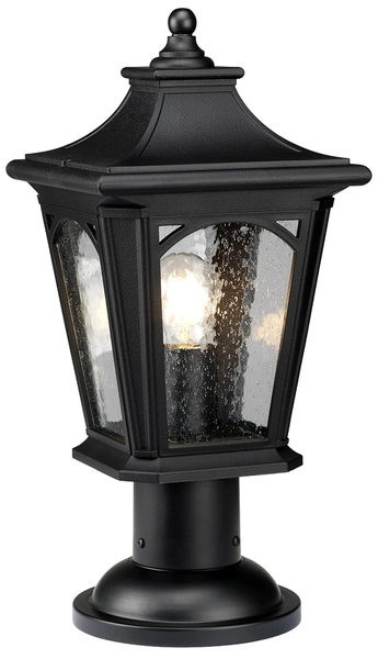 Latarenka stojąca QZ-BEDFORD3-M Quoizel lampion do ogrodu czarny