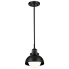 Lampa wisząca/ścienna/sufitowa Niva KL-NIVA-1W-1P-BK metalowa biała czarna