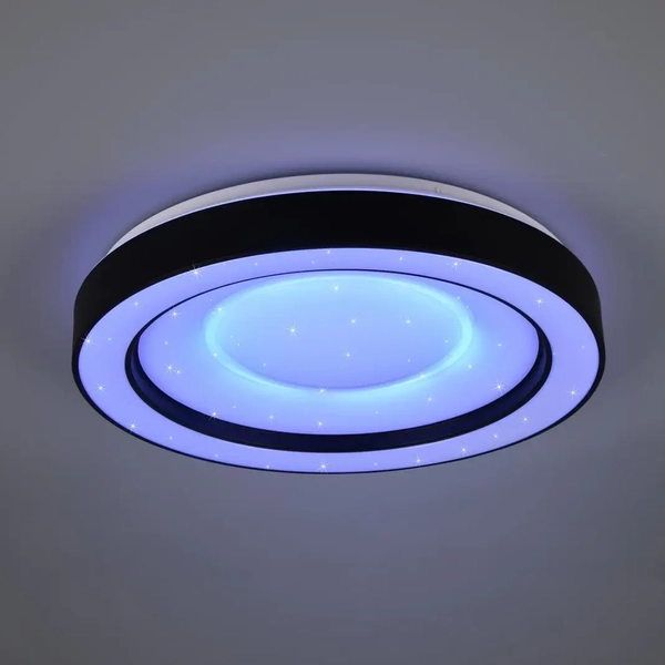 Plafon z funkcją RGB Arco R65091032 RL Light LED 22W 2700-6000K czarny