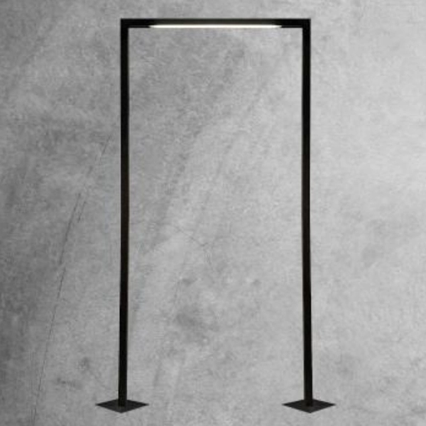 Stojąca lampa ogrodowa Taketa 9929 Shilo IP44 rama antracyt