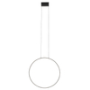 Lampa wisząca ring Circolo 10861 Nowodvorski LED 21W 4000K czarna biała