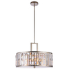 Glamour LAMPA wisząca KYIV P05134CP Cosmolight kryształowy ZWIS nad stół szampański