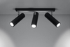 Spot LAMPA sufitowa Direzione SL.0501 reflektorowa OPRAWA listwa regulowane tuby czarne