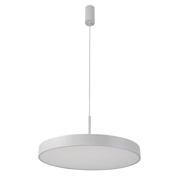 Sypialniana lampa wisząca Orbital LED 60W 4000K okrągła biała