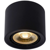 Downlight LAMPA sufitowa FEDLER  09921/12/30 Lucide metalowa OPRAWA tuba spot czarny