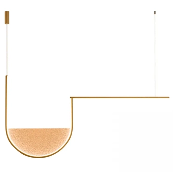 Regulowana wisząca lampa 23171 LED 35W 3000-4000K do przedpokoju złoty