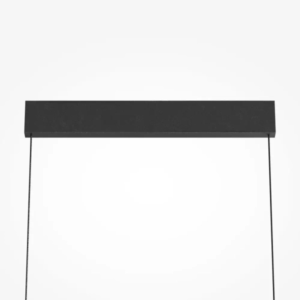 Wisząca lampa owalna Ambience MOD280PL-L30B3K1 czarna 30W 3000K ściemnialna