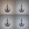 Regulowana lampa wisząca PURE INFINITY czarna szara 2220-15 1xLED 10W 2200-5000K CCT