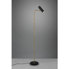 Lampa podłogowa sypialniana VANTOS DL108412400 Trio sopel czarna złota