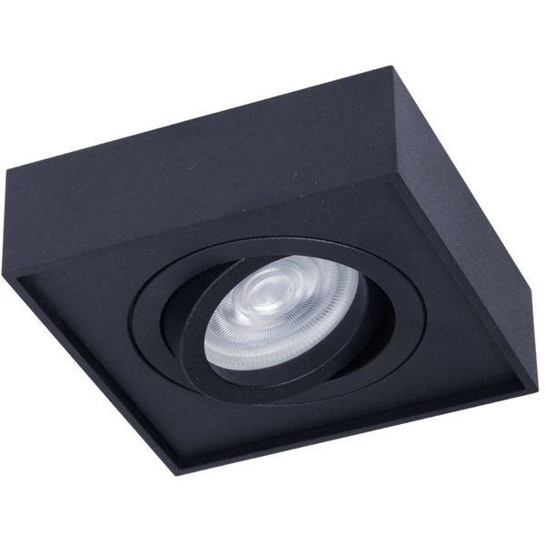 Wpust LAMPA podtynkowa NUSA ML0046 metalowy spot czarny