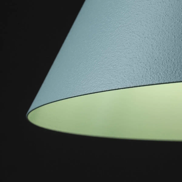 Stożkowa lampa wisząca CONO 6651 do salonu miętowy