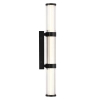 Lampa przyścienna Fayton QN-FAYTON-M-BK LED 21,6W 3000K IP44 tuba czarny