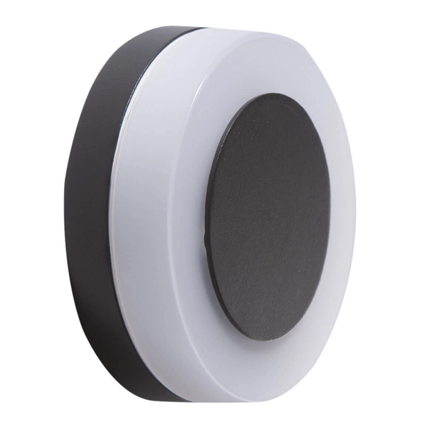 Okrągła lampa elewacyjna ENOK AZ4460 Azzardo LED 10W 3000K IP65 szary