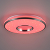 Sypialniany plafon RGB Realta R64401005 RL Light LED 24W 2700-6500K srebrna