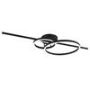 Okrągła lampa sufitowa pilot MONTILLA 643010332 LED 54W 2700-6000K czarny