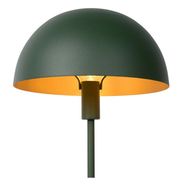 Biurkowa LAMPKA stojąca SIEMON 45596/01/33 Lucide stołowa LAMPA metalowa kopuła zielona
