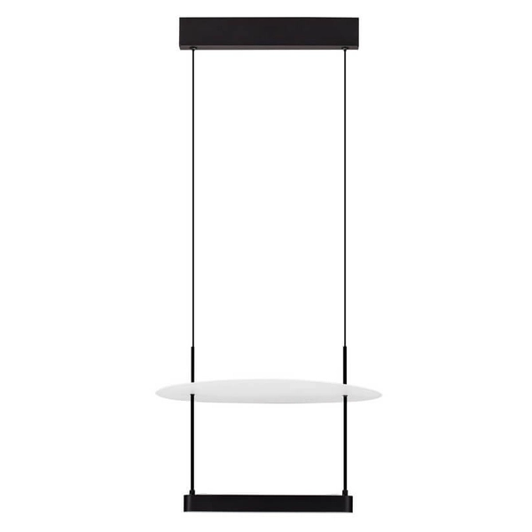 Lampa wisząca TIRAQUE LE44632 LED 29W 2700K na listwie czarna biała