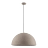 Zwisowa lampa do sypialni NAVIRTA LE45344 z żywicy brązowa