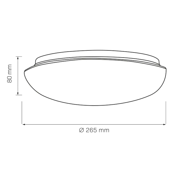 Lampa sufitowa do salonu BONIFACY 326850 plafon biały