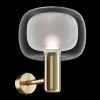 Lampa ścienna Vision MOD411WL-01G minimalistyczna złota