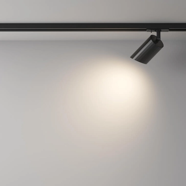 Sufitowa tuba Lipari TR087-1-GU10-B do systemu szynowego 1-fazowego czarny