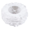 Pierzasta lampa sufitowa Feather CHUF-E27 dekoracyjny zwis dla dzieci biały