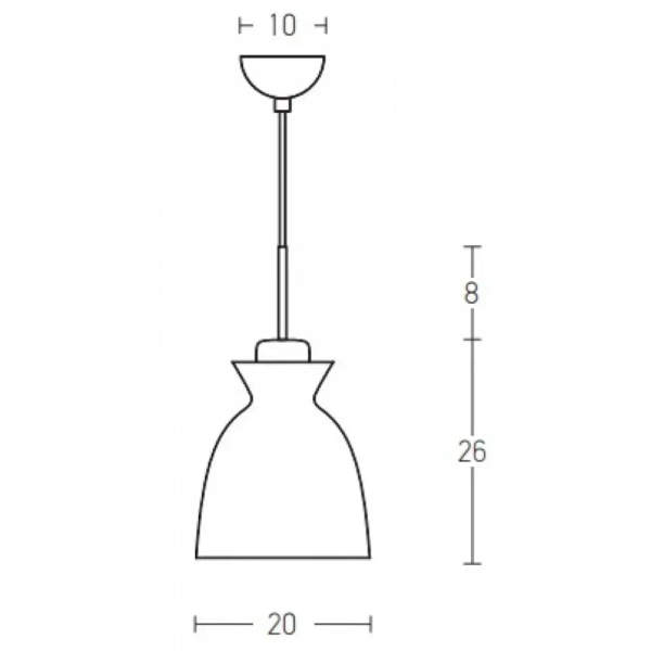 Wisząca lampa kuchenna 180065 nad wyspę drewniana zielona