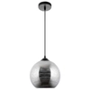 LAMPA wisząca VEN W-101/200 szklana OPRAWA zwis kula ball chrom