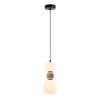 Ledowa lampa wisząca Modern P0627 LED 12W 3000K do jadalni jasny szary