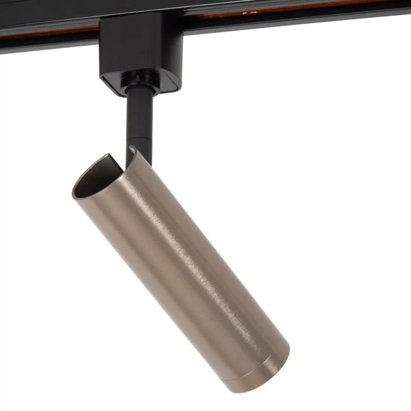 Sufitowa lampa 1-faz do systemu szynowego GRADO 22975/01/15 szara czarna