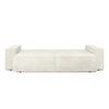 Sofa do salonu rozkładana Pllow KH1501100207 King Home sztruks wygoda jasny beżowy