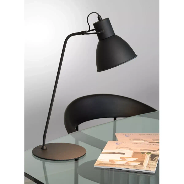 Lampa biurkowa do czytania SHADI 03617/01/30 Lucide czarny