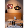 Lampa wisząca nad stół Corina 03447/52/30 klosz siatka czarna złota