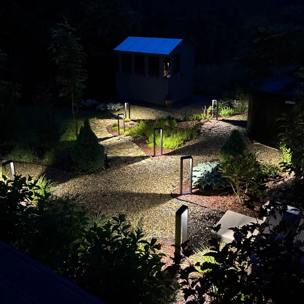Stojąca lampa do ogrodu Arius M 19000 LED 3000K IP54 czarna