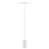 Metalowa lampa podłogowa FOVENTO LE45445 LED 27W 3000K biała
