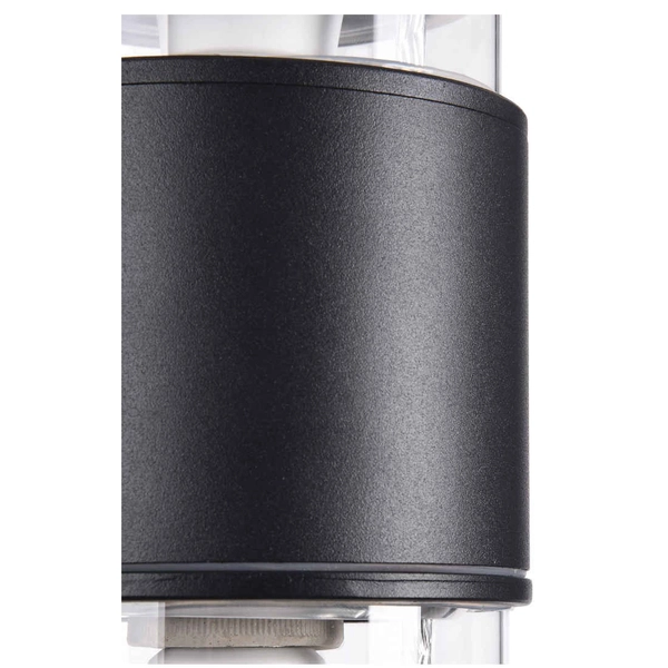 Elewacyjna LAMPA ogrodowa BRONX O576WL-02B Maytoni ścienna OPRAWA zewnętrzna outdoor IP54 czarna