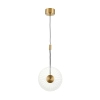Wisząca lampa złota SUNBLAST LED 5W 3000K talerz nad stół ST-DL5623