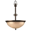 Lampa wisząca do jadalni Mayflower HK-MAYFLOWER-P-C Hinkley kopuła brązowa