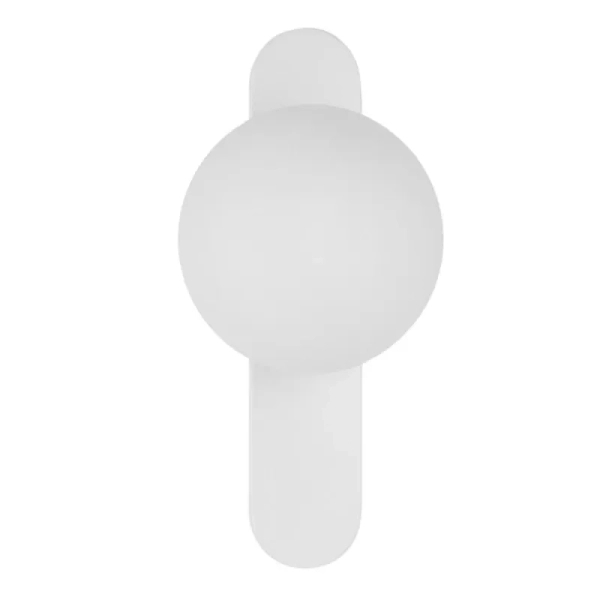 Ścienny kinkiet ELMO biały AZ6799 1xLED 5W 3000K kula do salonu