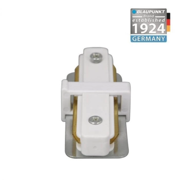 Łącznik VISION KP1W Blaupunkt do 1-fazowego systemu szynowego biały