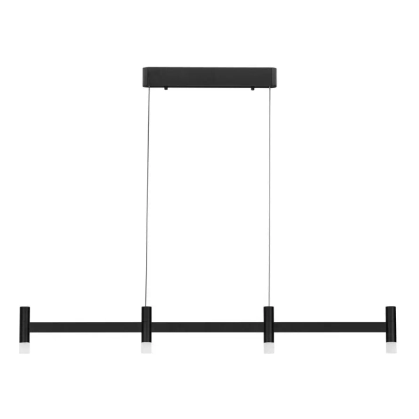 Wisząca lampa do jadalni CORVETA LE45427 LED 17W 3000K czarna