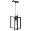 LAMPA wisząca EDEN 32231 Sigma metalowa OPRAWA zwis ramki do salonu czarne