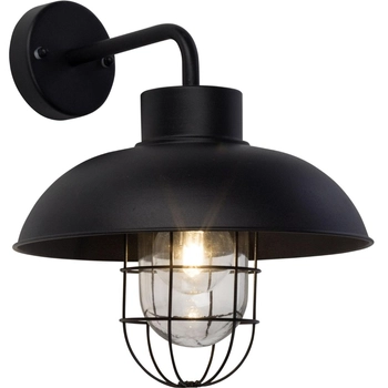 Loftowy kinkiet elewacyjny Portland 96297/06 IP44 czarny