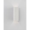 Ogrodowa lampa ścienna góra-dół ISOVIRA LE75226 LED 4W 3000K IP54 biała