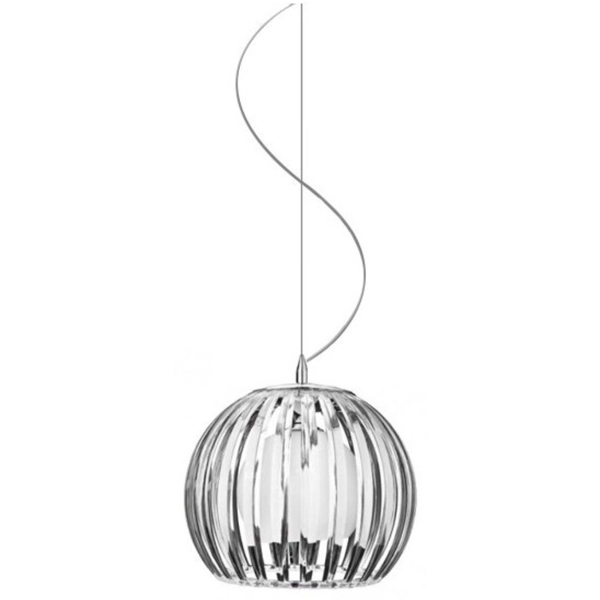 Żyrandol szklany Arcada AZ0481 Azzardo szklany przeźroczysty