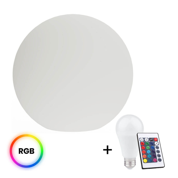 Ogrodowa kula 40cm Globo EKO1366 IP44 RGB bańka na pilot