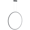 Wisząca lampa Saturno ML8856 Milagro LED 46W 4000K do jadalni IP44 czarna