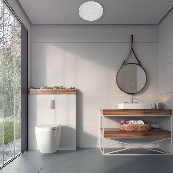 Ściemnialny plafon SHELL ML6171 LED 40W 3000-6000K z pilotem biały